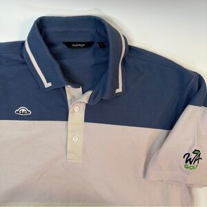 Radmor Golf Douglas Columbia Pique‎ Polo - True Blue